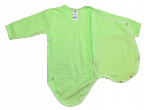 Pistachio -Sleeved Envelope Cotton Bodysuits56