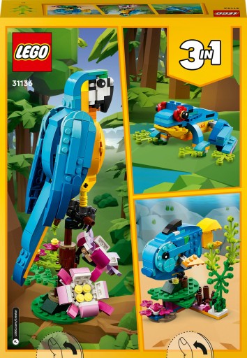 LEGO 31136 Creator Экзотический попугай 3 в 1