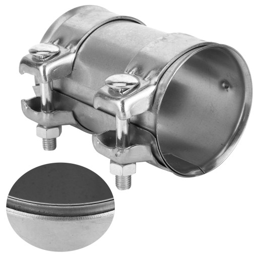 ZŁĄCZNIK RUR 3 CALI 76MM ŁĄCZNIK OBEJMA