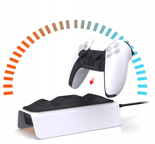 ДОК-СТАНЦИЯ ДЛЯ ЗАРЯДНОГО УСТРОЙСТВА С ПОДСВЕТКОЙ ДЛЯ PS5 PAD