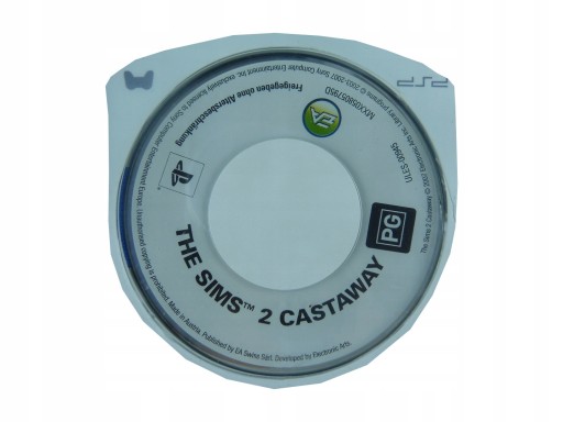 SIMS 2 CASTAWAY для PSP
