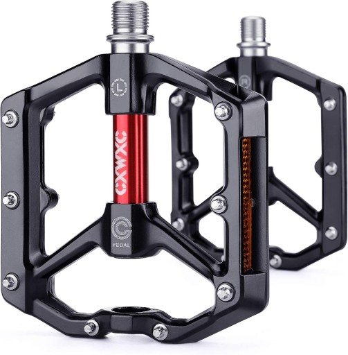 ALUMINIOWE PEDAŁY ROWEROWE MTB SZOSOWY 105mm
