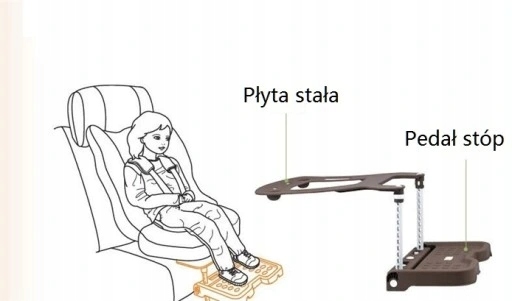 ДЕТСКАЯ ПОДНОГА ДЛЯ АВТОМОБИЛЯ