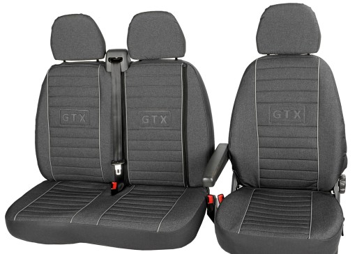 FIAT SCUDO PEUGEOT EXPERT JUMPY COVERS 2+1 STRONG
