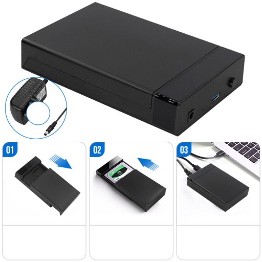 КОРПУС ДЛЯ ДИСКА 2,5/3,5 ДЮЙМА SSD HDD SATA BAY