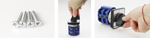 КУЛАЧКОВЫЙ ПЕРЕКЛЮЧАТЕЛЬ 63A 0-1 3F ПЛАТА IP65