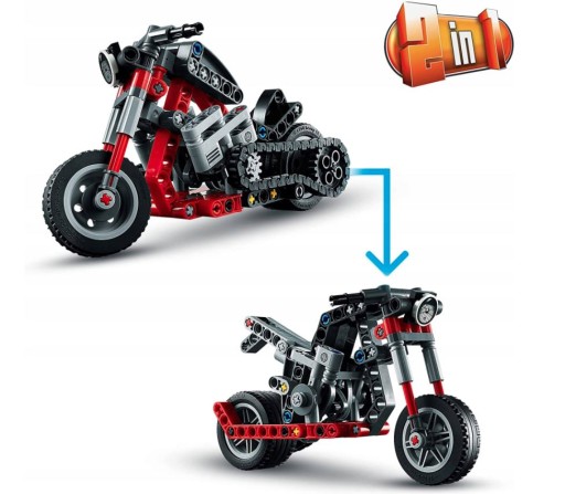 LEGO TECHNIC 42132 Мотор-измельчитель 2 в 1 7+