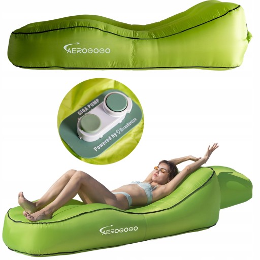 Автоматически надувной МАТРАС AEROGOGO CL1 GREEN CHAIR CHAIR