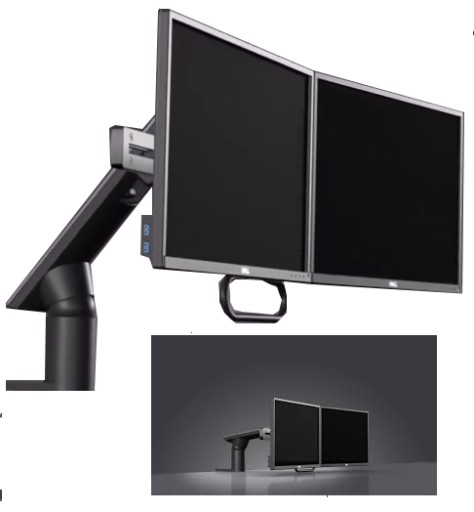 НОВИНКА Двойной кронштейн для мониторов DELL MDA17 0C0JY