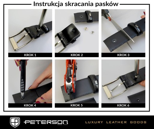 Подарочный набор мужского ремня-кошелька Peterson