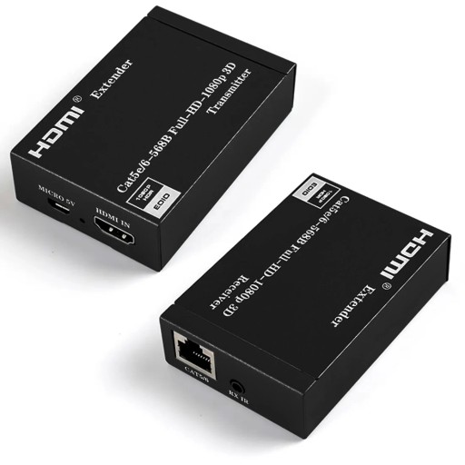 КОНВЕРТЕР HDMI-LAN, ВИТАЯ ПАРА SPACETRONIC SPH-HLC6IR2