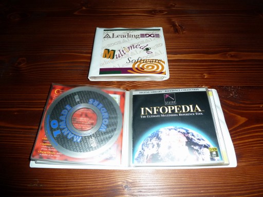 RETRO PC — Мультимедийное программное обеспечение Leading EDGE — 6 компакт-дисков