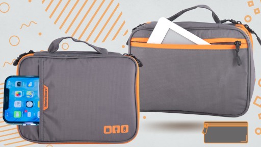 СУМКА-ОРГАНИЗАТОР ДЛЯ КАБЕЛЯ, ВМЕСТИТЕЛЬНАЯ, 2-СЛОЙНАЯ ДЛЯ ПУТЕШЕСТВИЯ