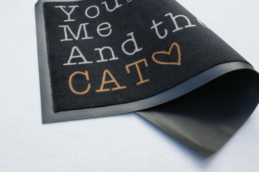 Коврик входной, коврик 45x75 CAT BLACK
