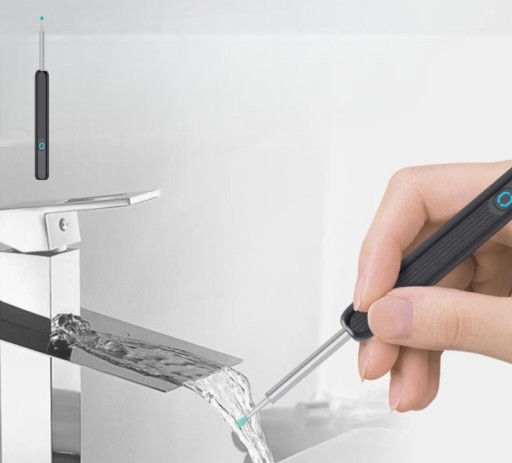 SMART OTOSKOP KAMERA CZYSZCZENIE USZU WOSK WIFI HD APLIKACJA ENDOSKOP