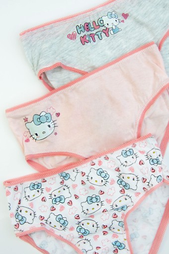 Комплект из 3 трусиков из хлопка GIRLS HELLO KITTY 116-122