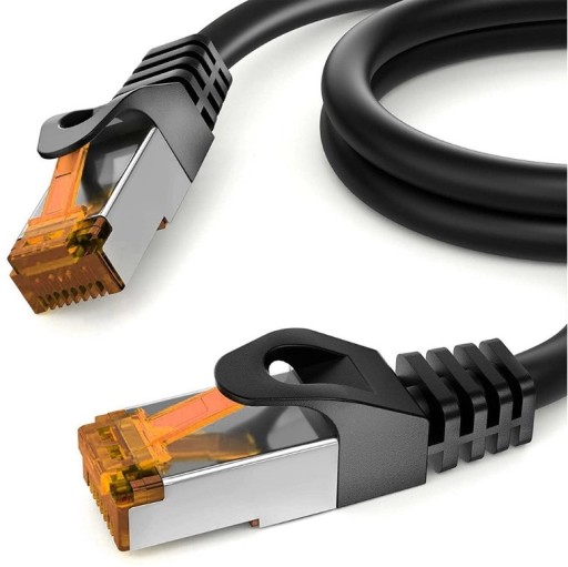 LAN ETHERNET RJ45 SFTP CAT6a LAN КАБЕЛЬ 10 м