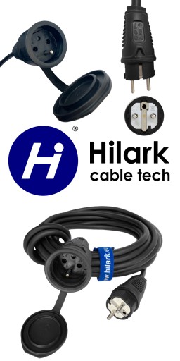Удлинитель из неопреновой резины H07RN-F 3x2,5 OnPD 3м