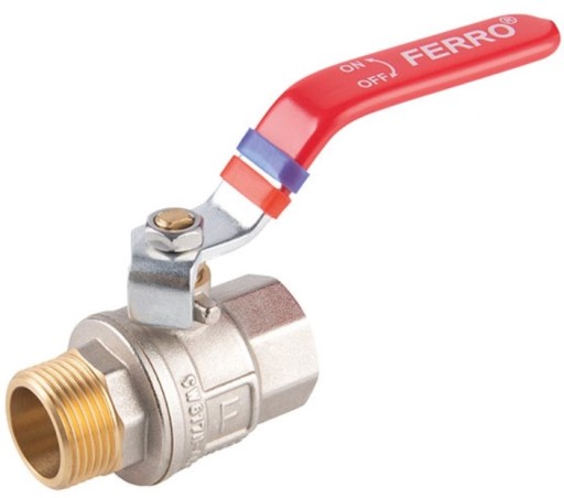 Шаровой кран Ferro F-POWER с рычагом 3 4 KFP2