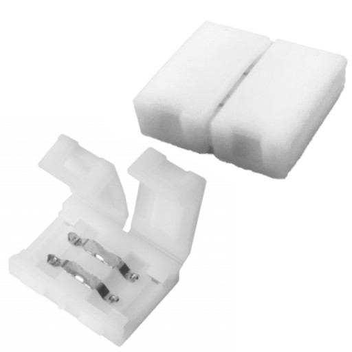 РАЗЪЕМ ДЛЯ СВЕТОДИОДНЫХ ЛЕНТ 8мм 2 PIN CAP TAPE-TAPE