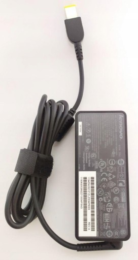 Oryginałny zasilacz Lenovo 20V, 3,25A, 65W prostokąt