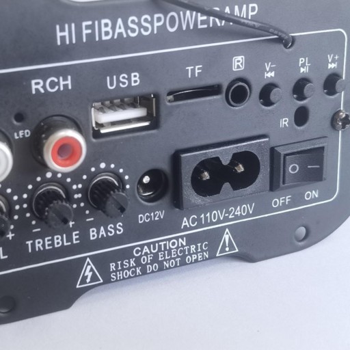 Bluetooth-усилитель для караоке мощностью 30 Вт