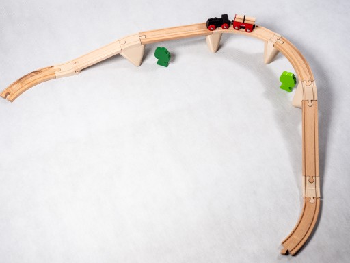 НАПРАВЛЯЮЩИЕ ПУТИ ДЛЯ МОСТОВ ВИАДУКТ BRIO IKEA LILLABO Bigjigs 12