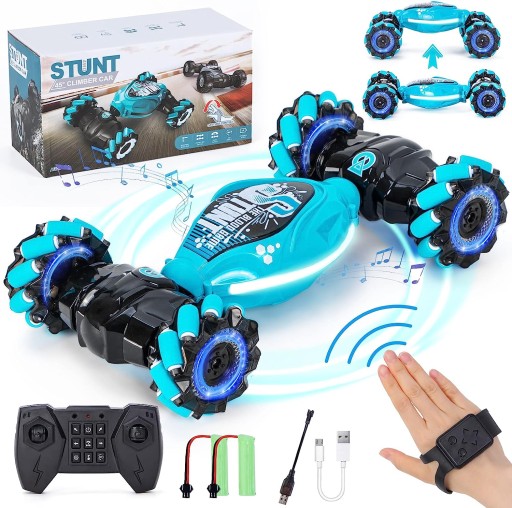 SAMOCHÓD ZDALNIE STEROWANY GESTEM AUTO TWIST RC PILOT AUTKO ZABAWKA