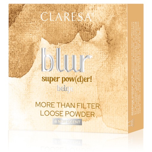 CLARESA BLUR SUPER POW(D)ER! БЕЖЕВАЯ рассыпчатая пудра 12г
