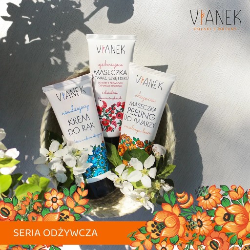 VIANEK Питательная маска-пилинг для лица, разглаживающая 70г
