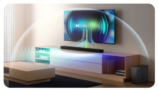 Soundbar Hisense HS2100 Głośnik 240W Bluetooth 2.1 CH Mocny Bass