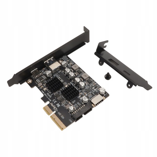 Карта адаптера PCIe 1X к USB A C 3.1 Gen2 10 Гбит/с