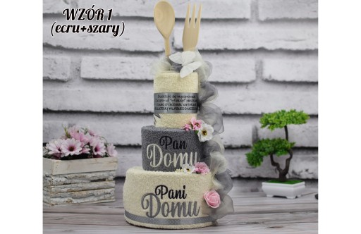 Ręczniki PANI PAN DOMU PREZENT na Parapetówkę