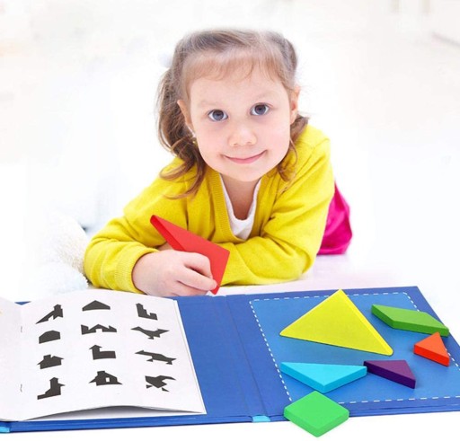 DREWNIANE PUZZLE UKŁADANKA GRA KLOCKI MONTESSORI