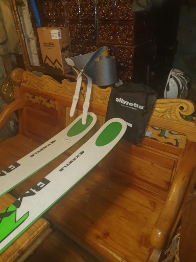 Skitur-freeride KASTLE BMX 105 длина 173 см с MARKER alpinist + приспособление для скинов НОВИНКА