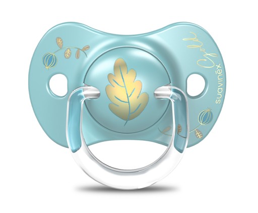 SUAVINEX PHYSIOLOGICAL TACTER SX PRO GOLD EDITION 6-18M СИНИЙ