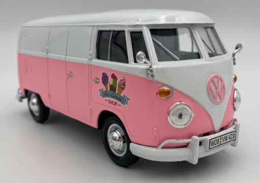 Volkswagen (T1) с подставкой для мороженого 1:24 Motormax 79672