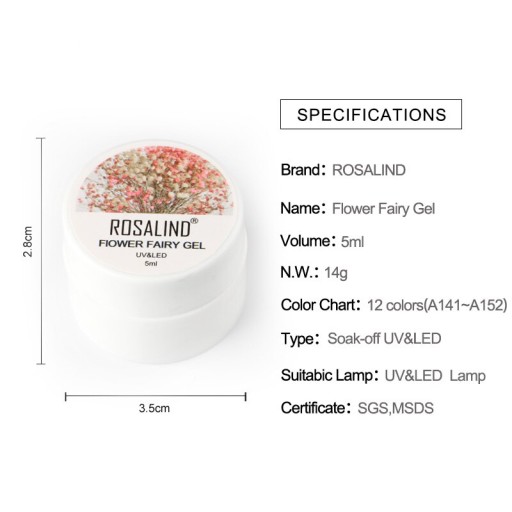 ROSALIND 5ML Esmalte Flower Secret лаки