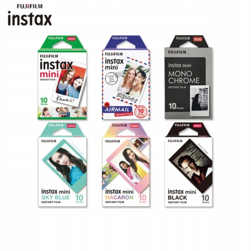 Картриджи Instax MINI 3x20шт 60 ФОТО Пленка Fujifilm 11 12 EVO Ссылка на принтер