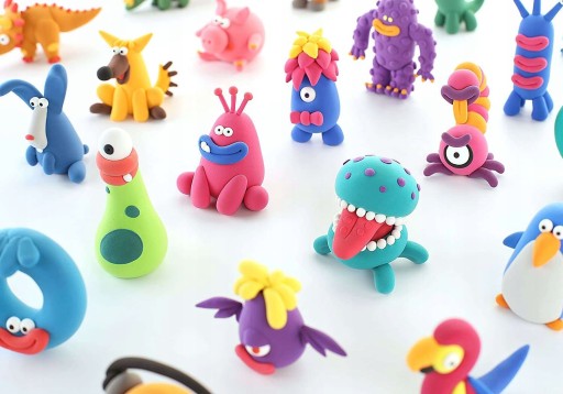 Plastelina Piankolina Glina Polimerowa Sensoryczna Super Clay 24 Szt Kolory