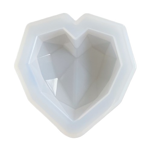 BFS178 силиконовая форма для смол HEART CRYSTAL