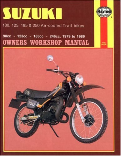Suzuki 100, 125, 185 и 250 Trail с воздушным охлаждением