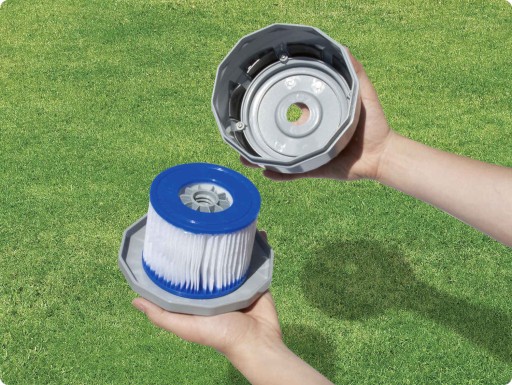 12 фильтров для бассейна с джакузи Lay-Z-SPA Фильтрующие вставки Bestway 60311
