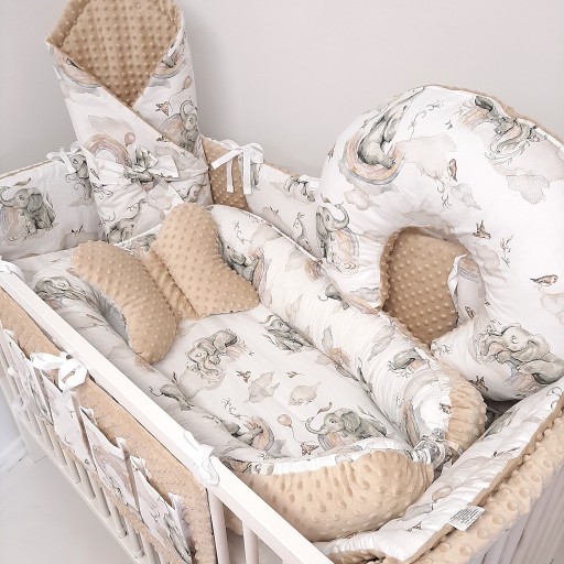 КРОВАТЬ ИЗ 8 ПРЕДМЕТОВ. ОДЕЯЛО MINKI COCOON WONE