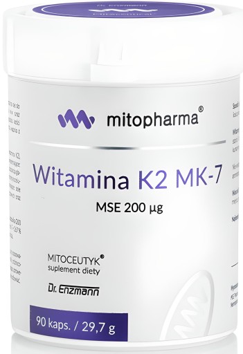 DR ENZMANN Витамин К2 (МК-7) MSE 90 КАПСУЛЫ