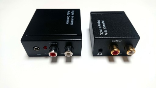 КОАКСИАЛЬНЫЙ КОНВЕРТЕР SPDIF TOSLINK в 2x RCA Cinch США