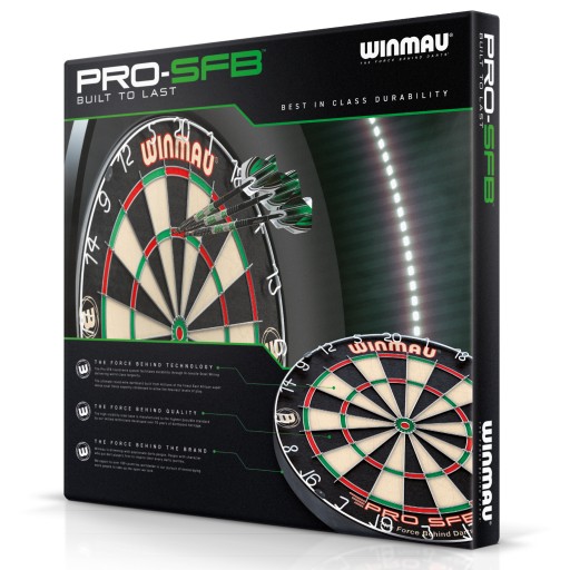 WINMAU PRO SFB DART SIZAL BOARD DIAL