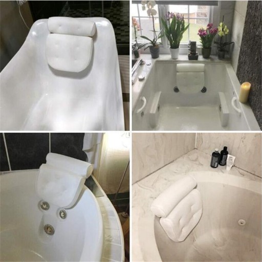 Эргономичная антибактериальная подушка для ванны SPA.