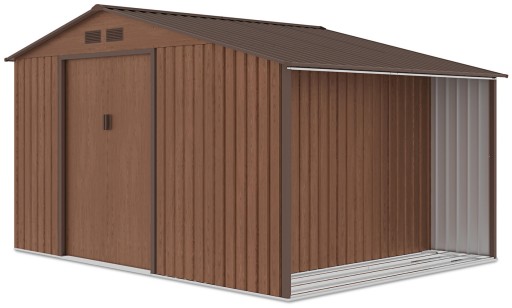 САДОВЫЙ ИНСТРУМЕНТ ДОМ гараж ДЛЯ САДА СТРОНГ сарай MADISON 342x255 см
