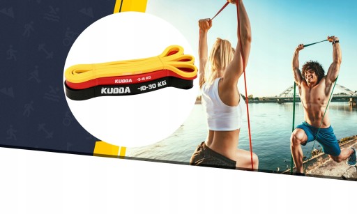 НАБОР ИЗ 3 эспандеров POWERBAND EXERCISE BANDS